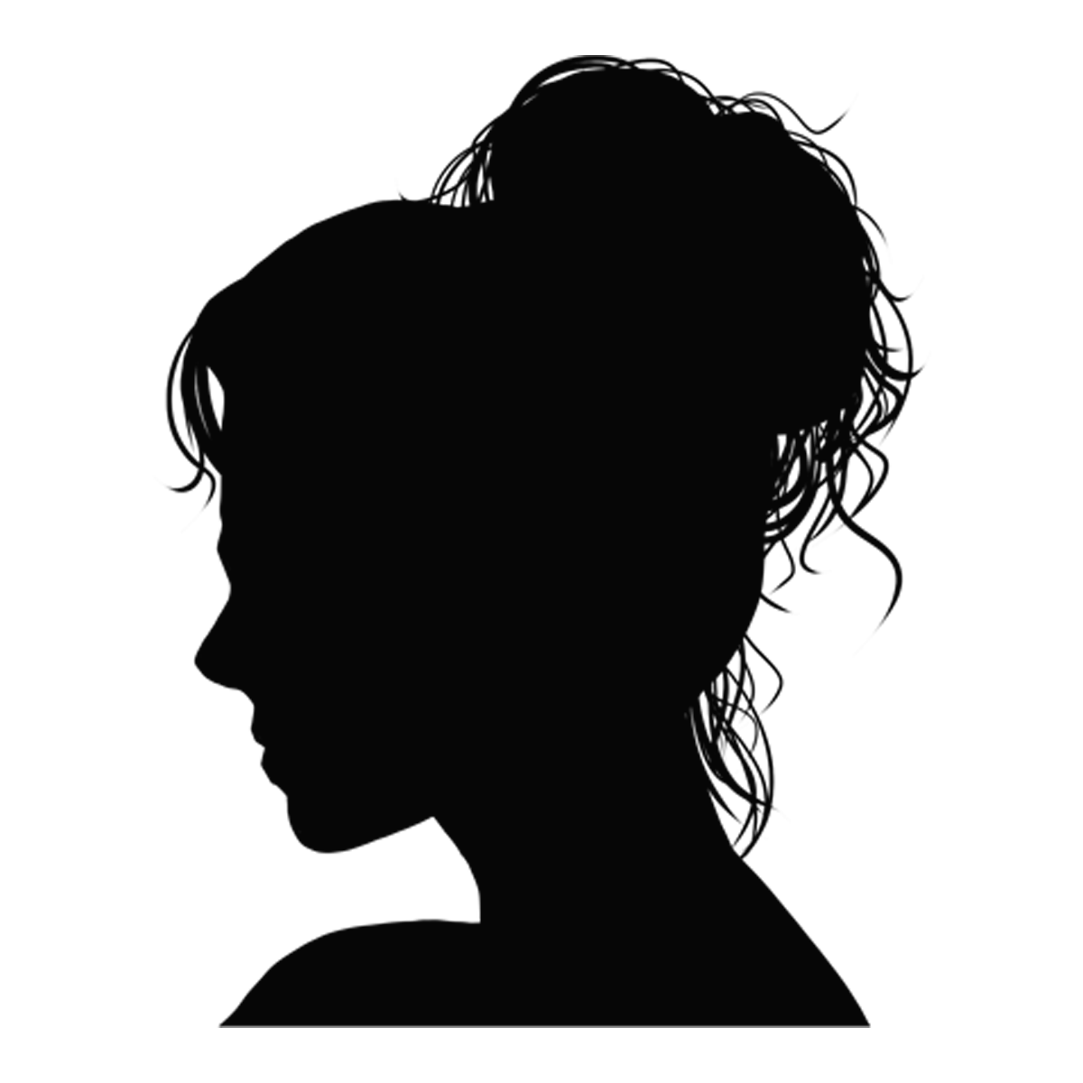 —Pngtree—woman avatar silhouette with haircut_6408067